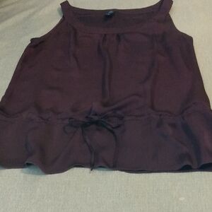 Elegant Women's Sleeveless Top - Deep Purple